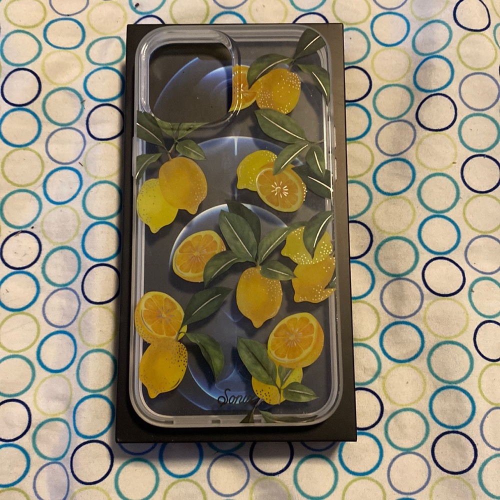 Lemon zest iPhone 12 Pro Max case by sonix